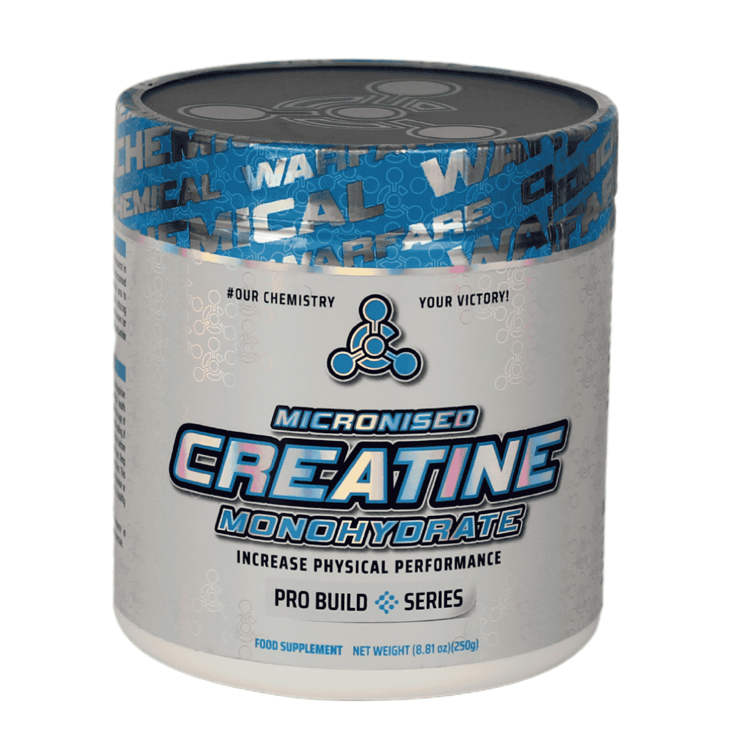 Chemical Warfare Micronised Creatine Monohydrate – 250g