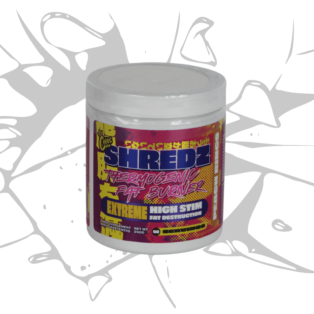 chaos crew shreds thermogenic fat burner peach rings