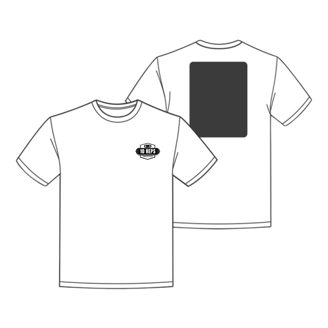 thumbnail image 2 of Custom Printed T-Shirt – Add Your Text, Logo, Or Image – Perfect For Work, Gym, Or Party! 2 of 4