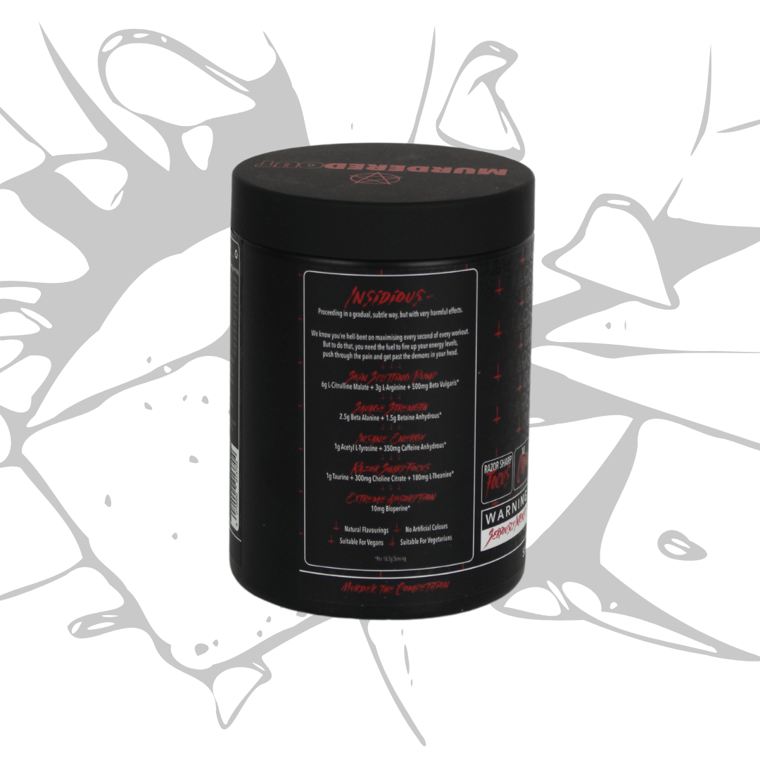 Murdered Out Insidious Pre-Workout - Image 4