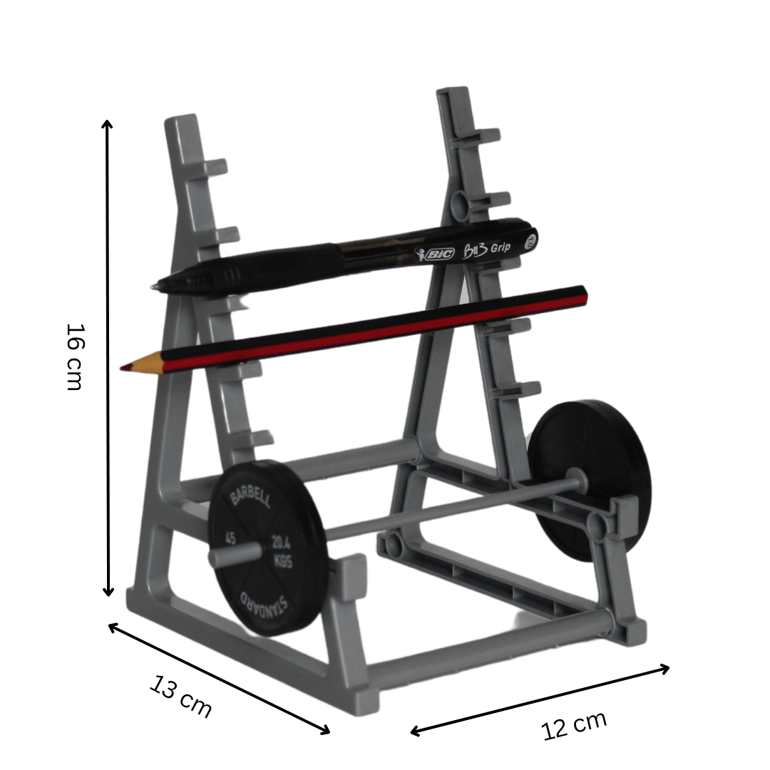 Miniture-Weights-Rack-Pen-Holder