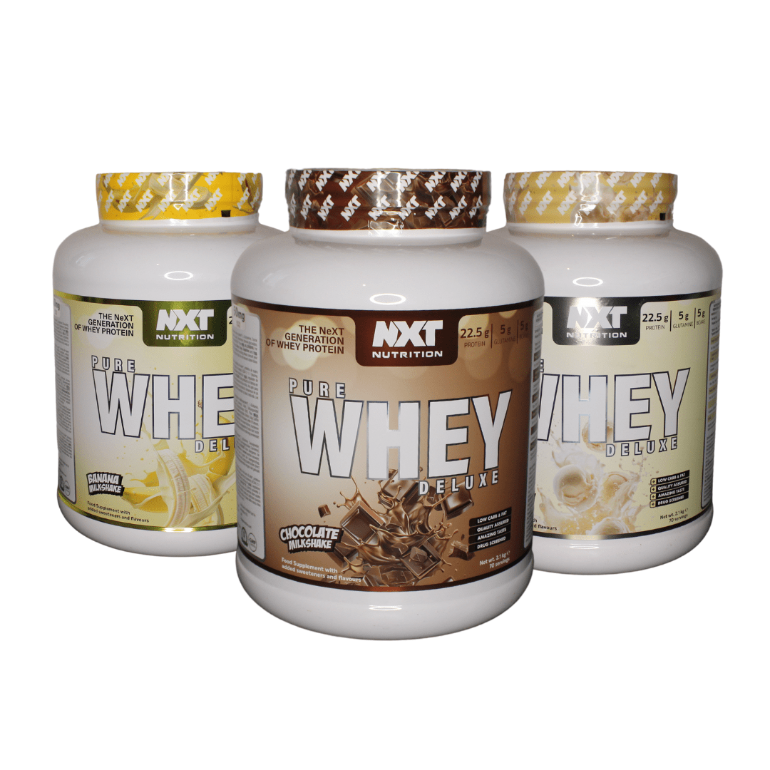 nxt nutrition pure whey protein deluxe