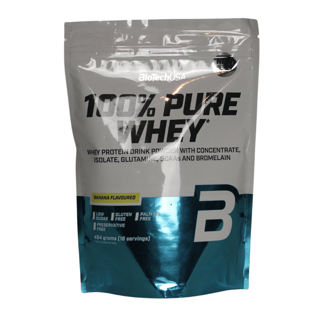 biotechUSA 100% pure whey protein banana