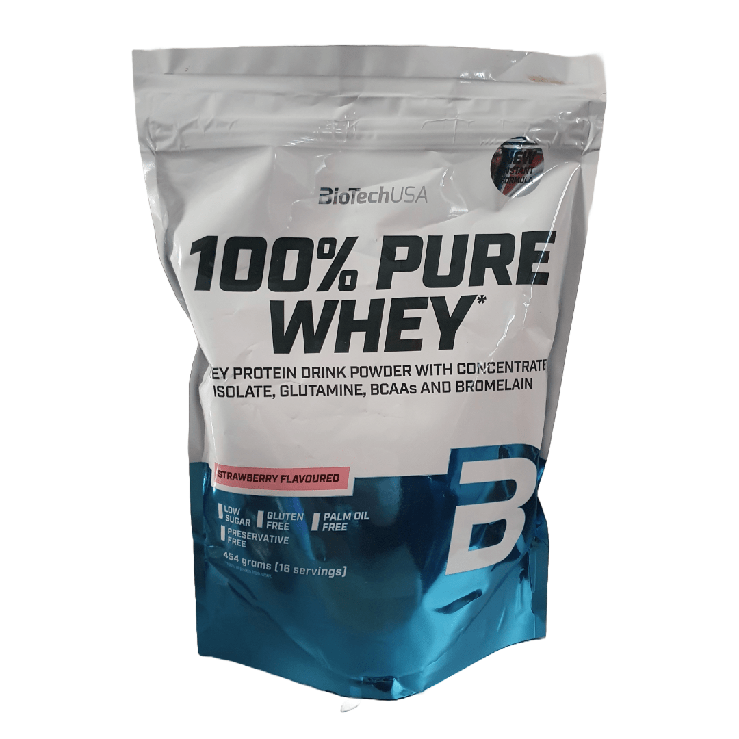BioTechUSA 100% Pure Whey Protein 454g
