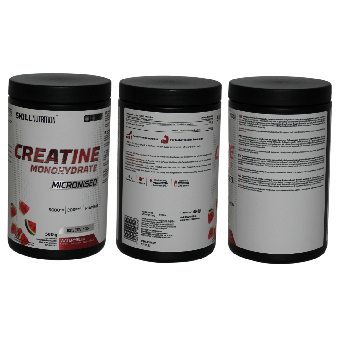 skill nutrition creatine monohydrate watermelon all sides