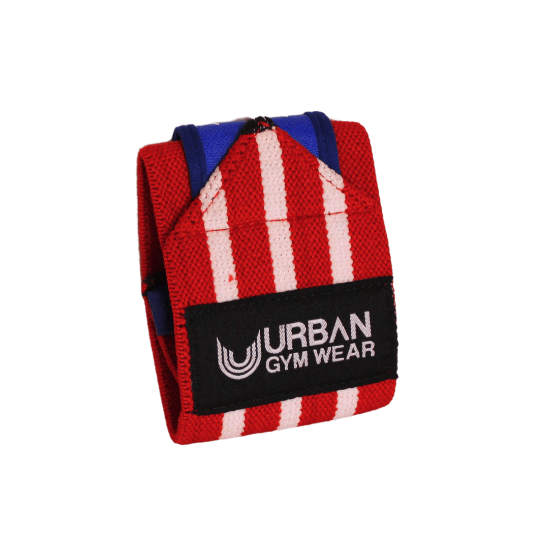 Urban Gym Wear Stars & Stripes Wrist Wraps - Image 2