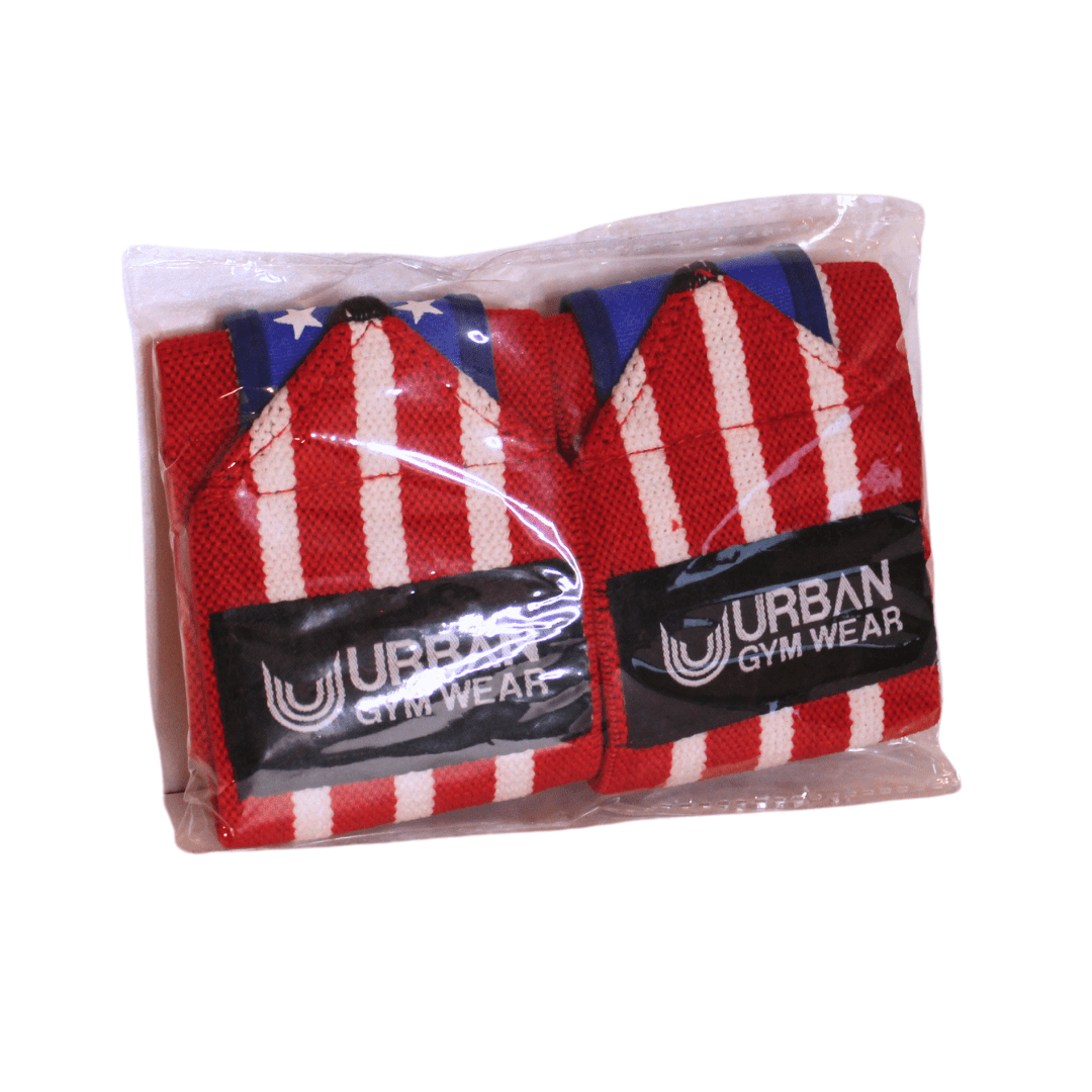 Urban Gym Wear Stars & Stripes Wrist Wraps - Image 3