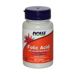 now foods folic acid b12