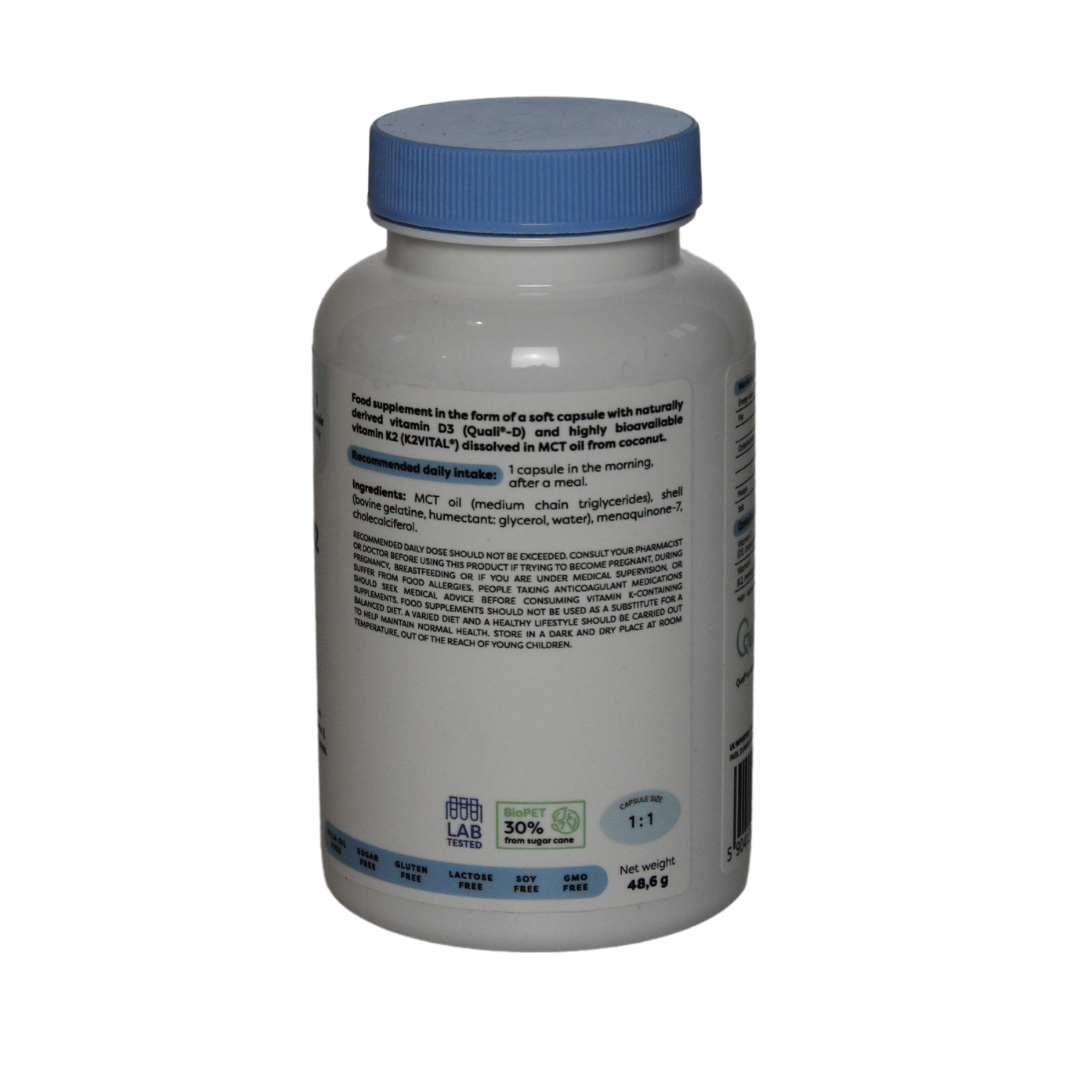 Osavi Vitamin D3 + K2 (2000 IU + 100 µg) - Image 3