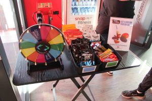 spin the wheel gym events