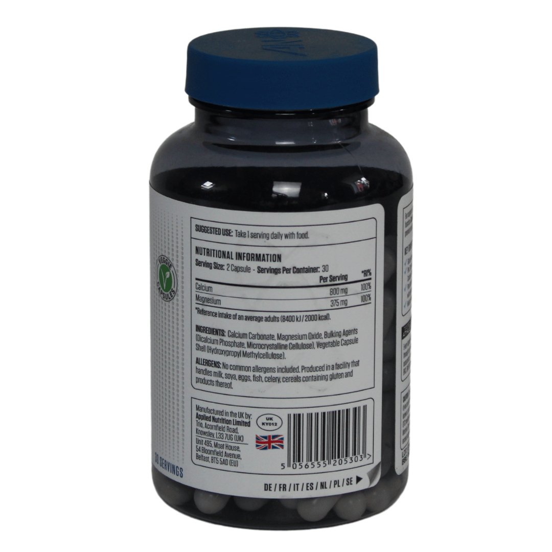 Applied Nutrition Calcium & Magnesium Capsules - Image 3