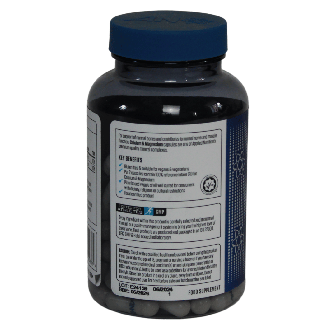 Applied Nutrition Calcium & Magnesium Capsules - Image 2
