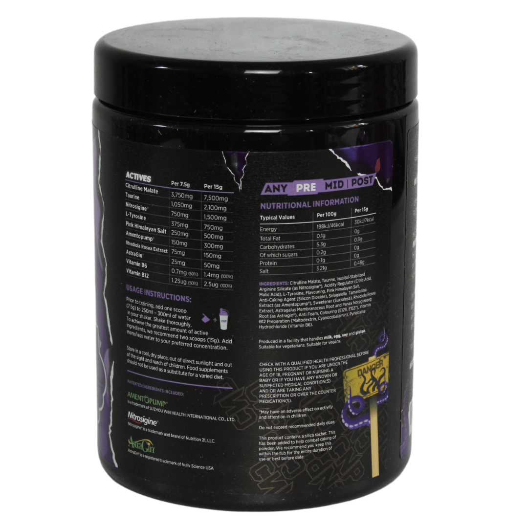 CNP Full Pump Pre Workout (Caffeine Free) - Image 7