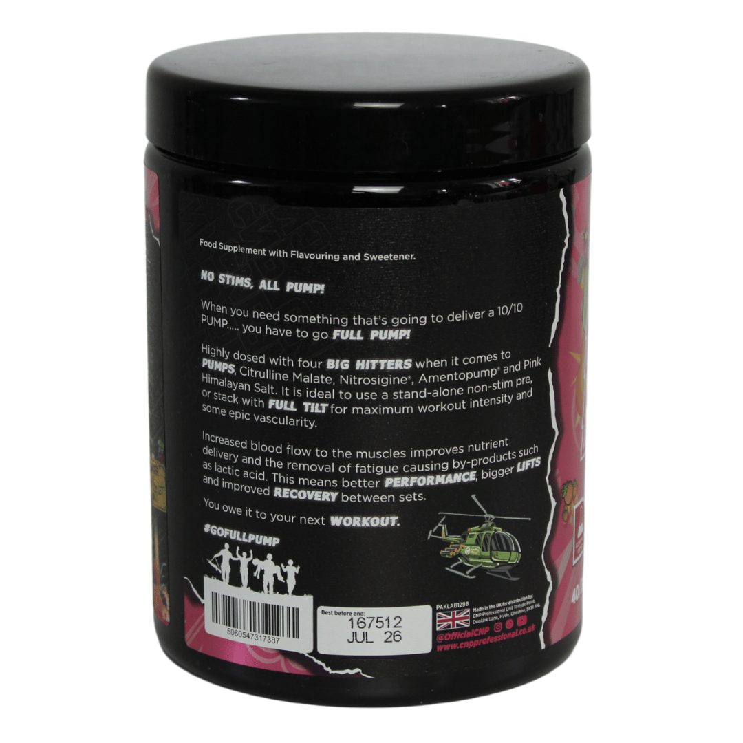 CNP Full Pump Pre Workout (Caffeine Free) - Image 3