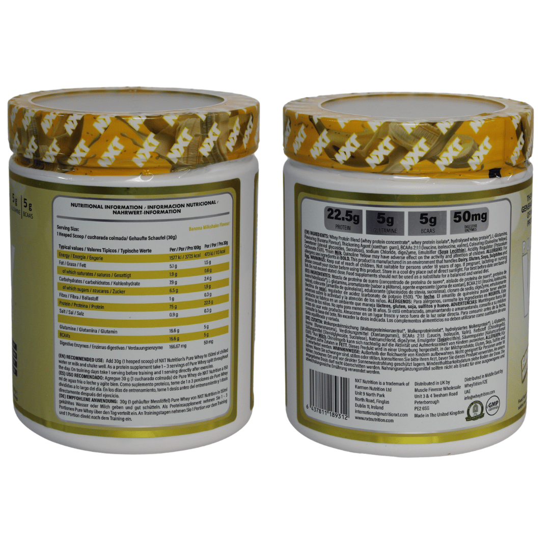 NXT Nutrition Pure Whey Deluxe 510g - Image 5