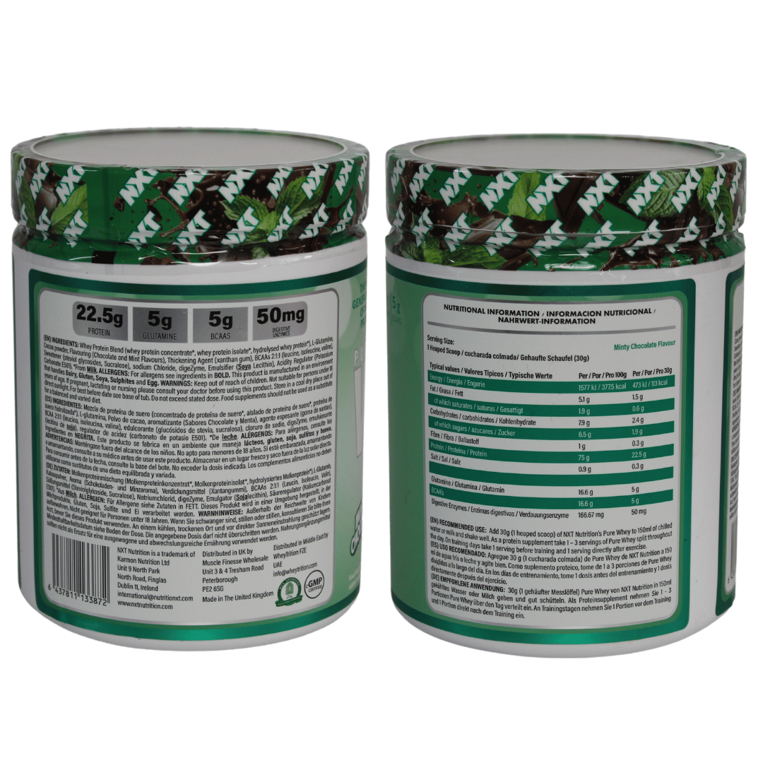 NXT Nutrition Pure Whey Deluxe 510g - Image 7