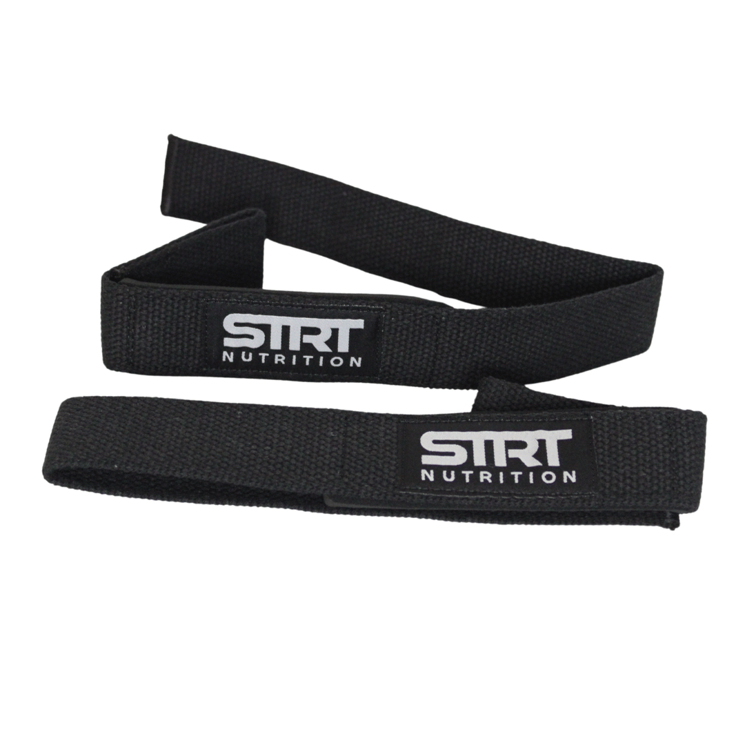 STRT Padded Lifting Straps Black