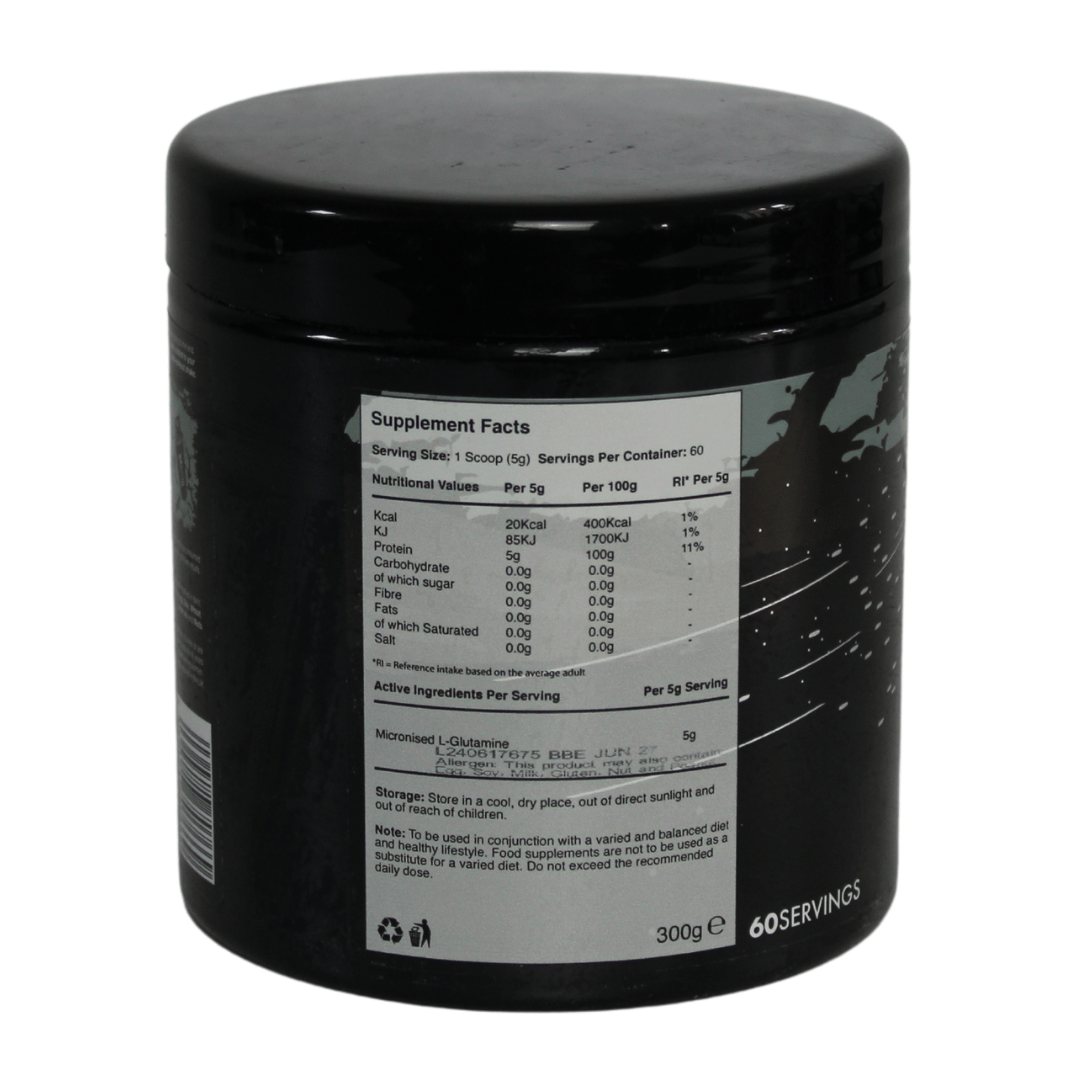 Warrior Glutamine – Micronised L-Glutamine (Unflavoured) – 300g - Image 3