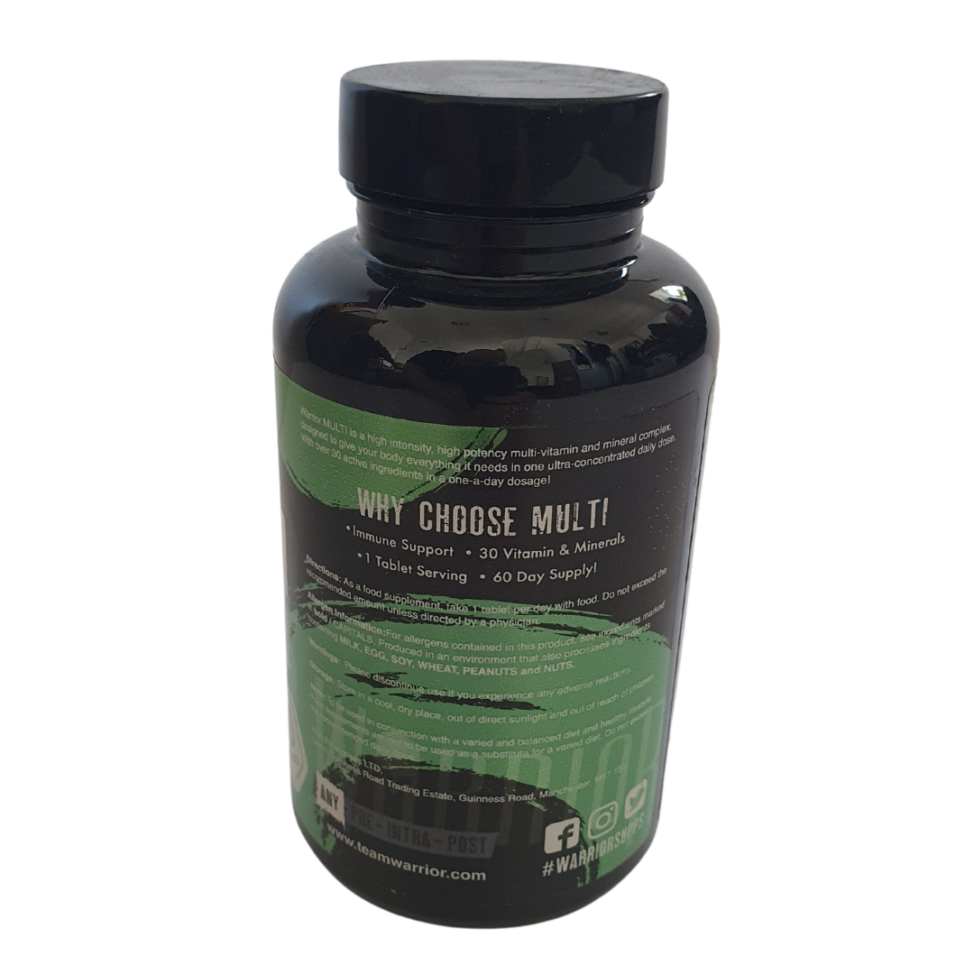 Warrior Multi A-Z Vitamins & Minerals - Image 2
