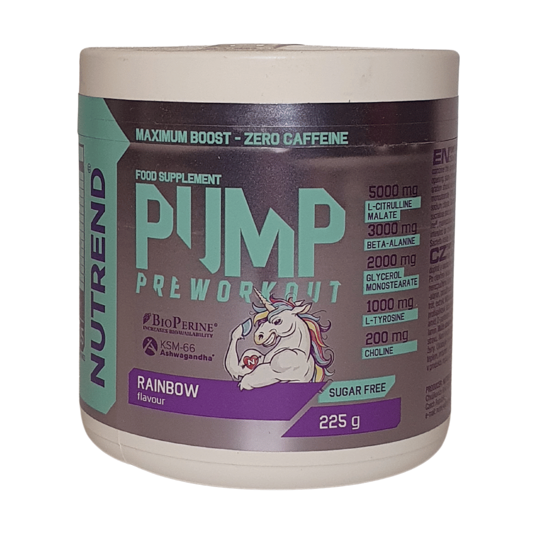 nutrend pump pre workout rainbow