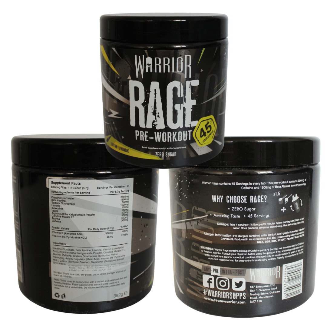 Warrior Rage Pre-Workout – 45 Servings - Image 3