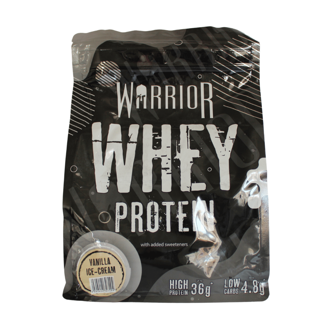 warrior whey protein vanilla