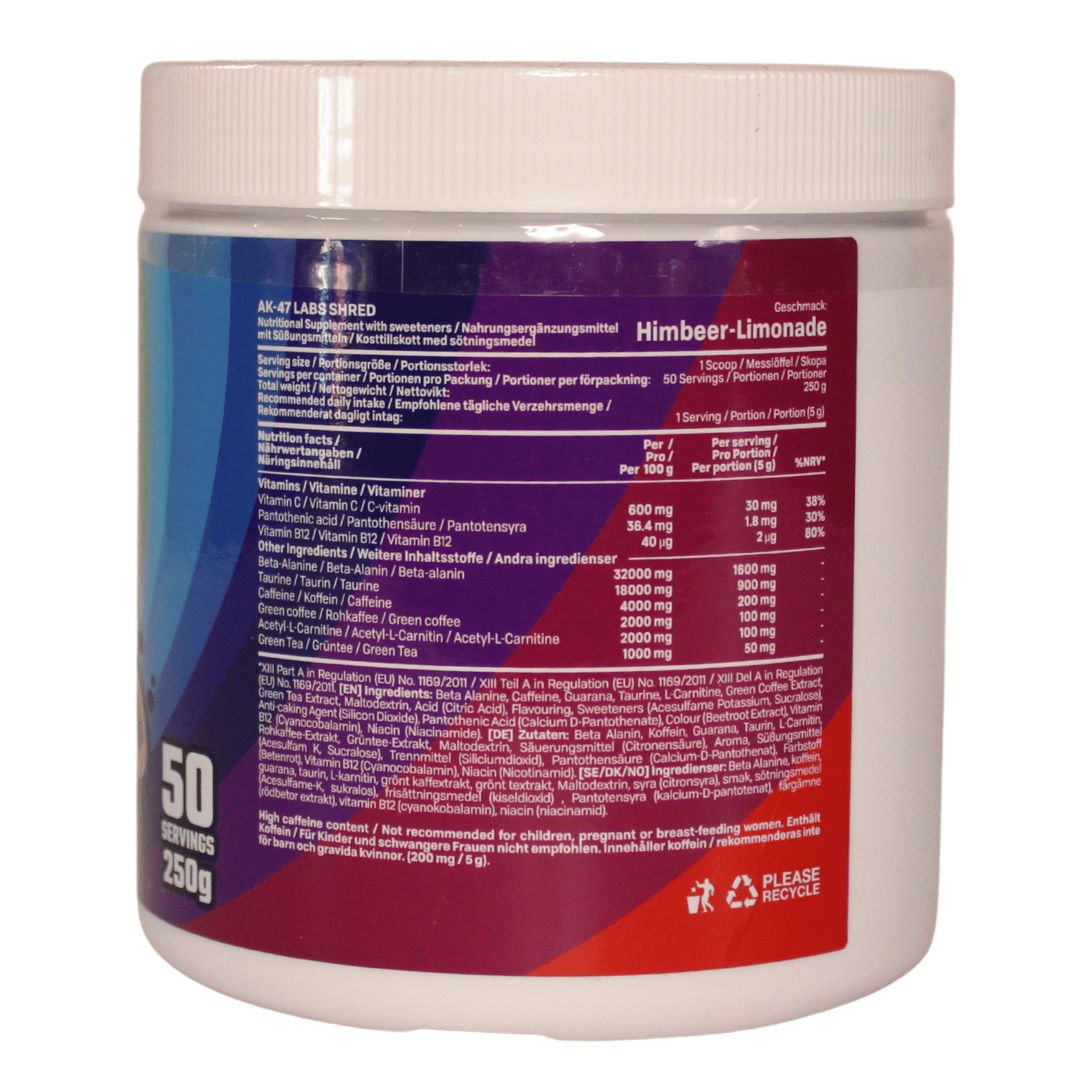 AK-47 Labs Shred Fat Burner - Image 2