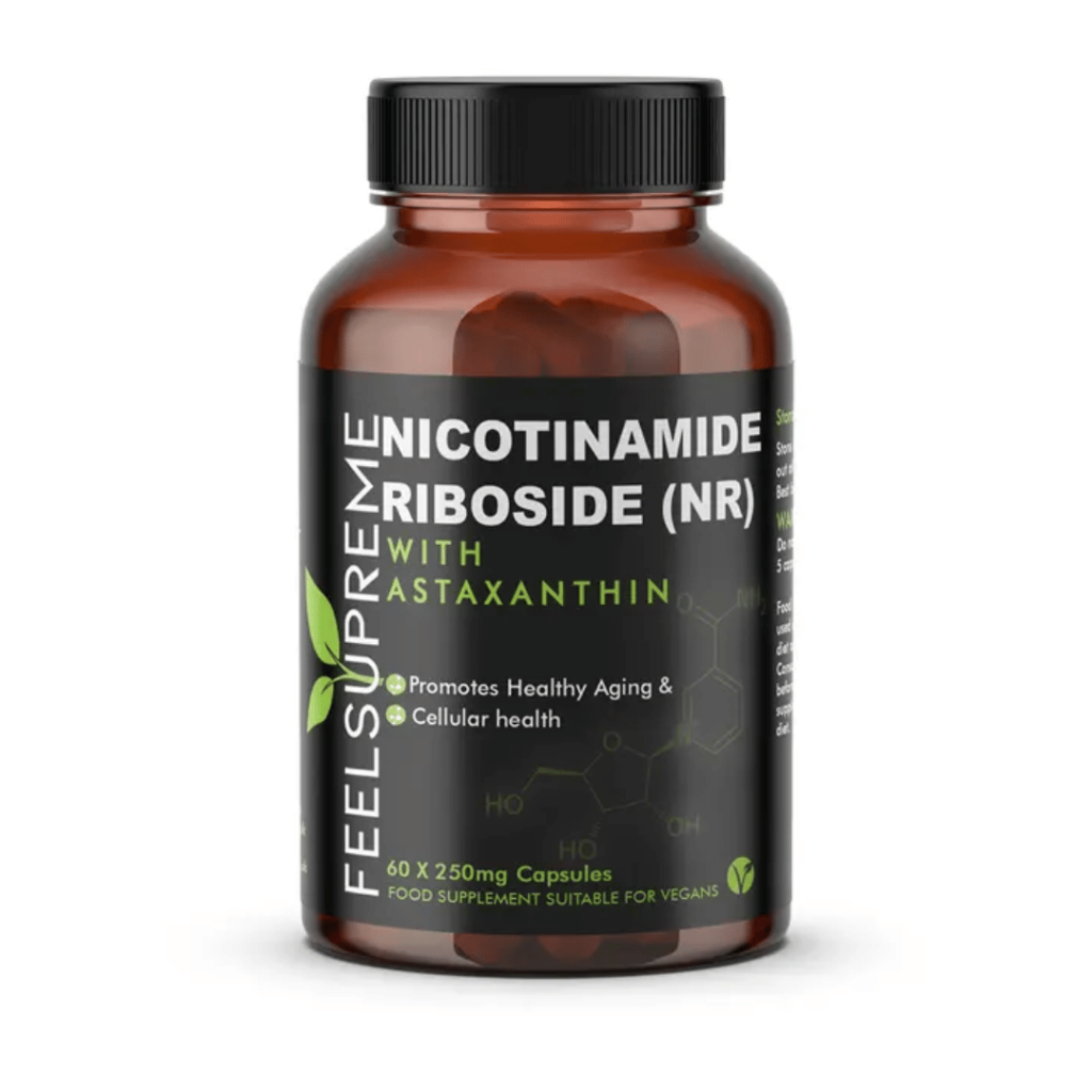 Feel Supreme NAD+ Booster – NR with Astaxanthin (60 Capsules)