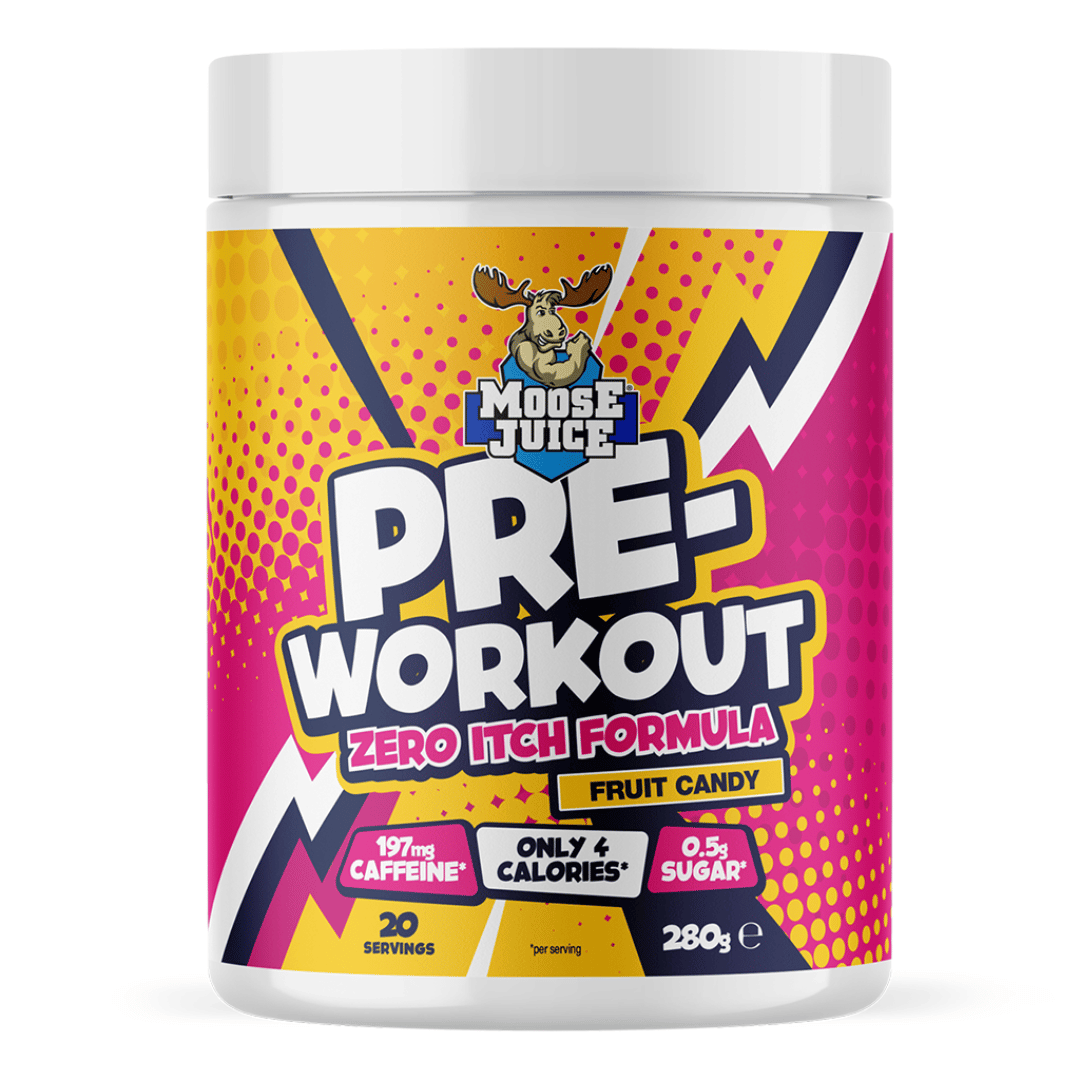 Muscle Moose Pre-Workout Zero Itch Formula 280g - Image 3
