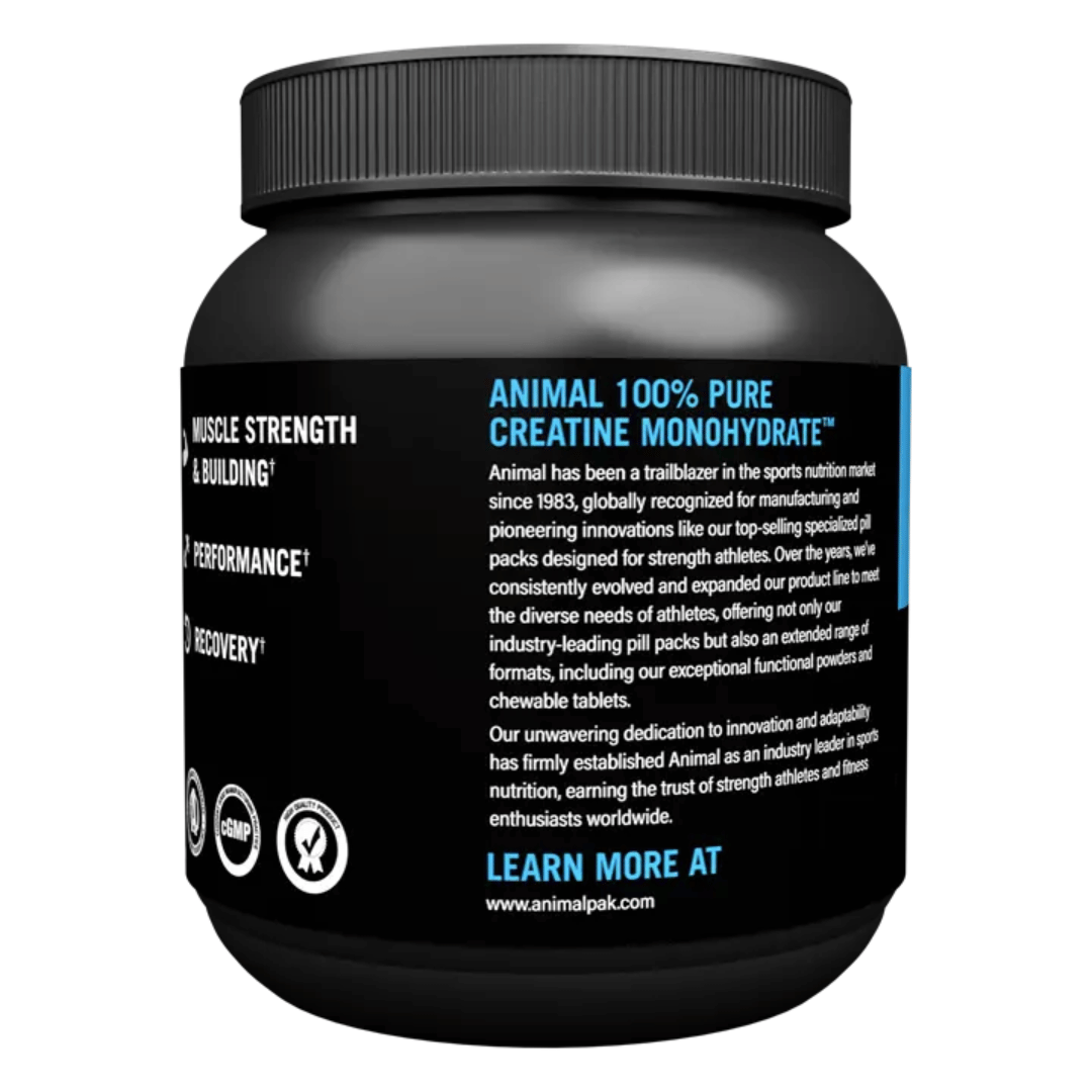 Animal 100% Pure Creatine Monohydrate 500g - Image 2