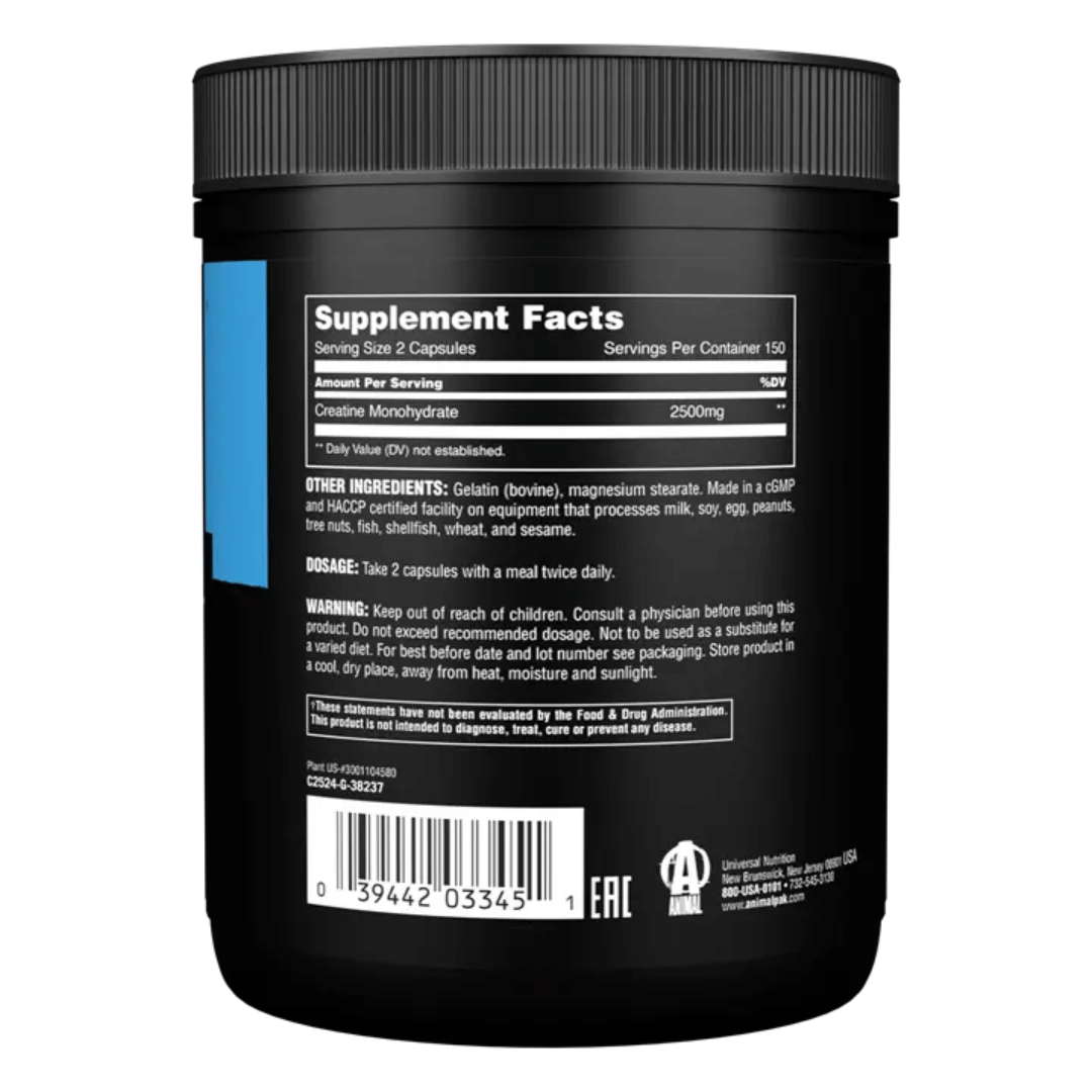 Animal Creatine Caps - 300 Caps - Image 2