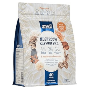 Applied Nutrition Mushroom Superblend 160g – 8 Mushroom Extract Powder Blend