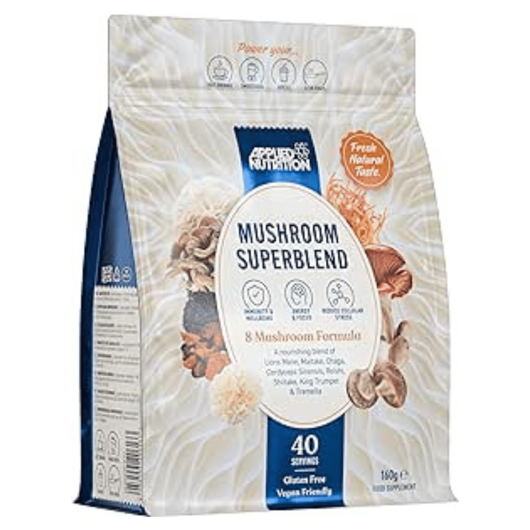 Applied Nutrition Mushroom Superblend 160g – 8 Mushroom Extract Powder Blend