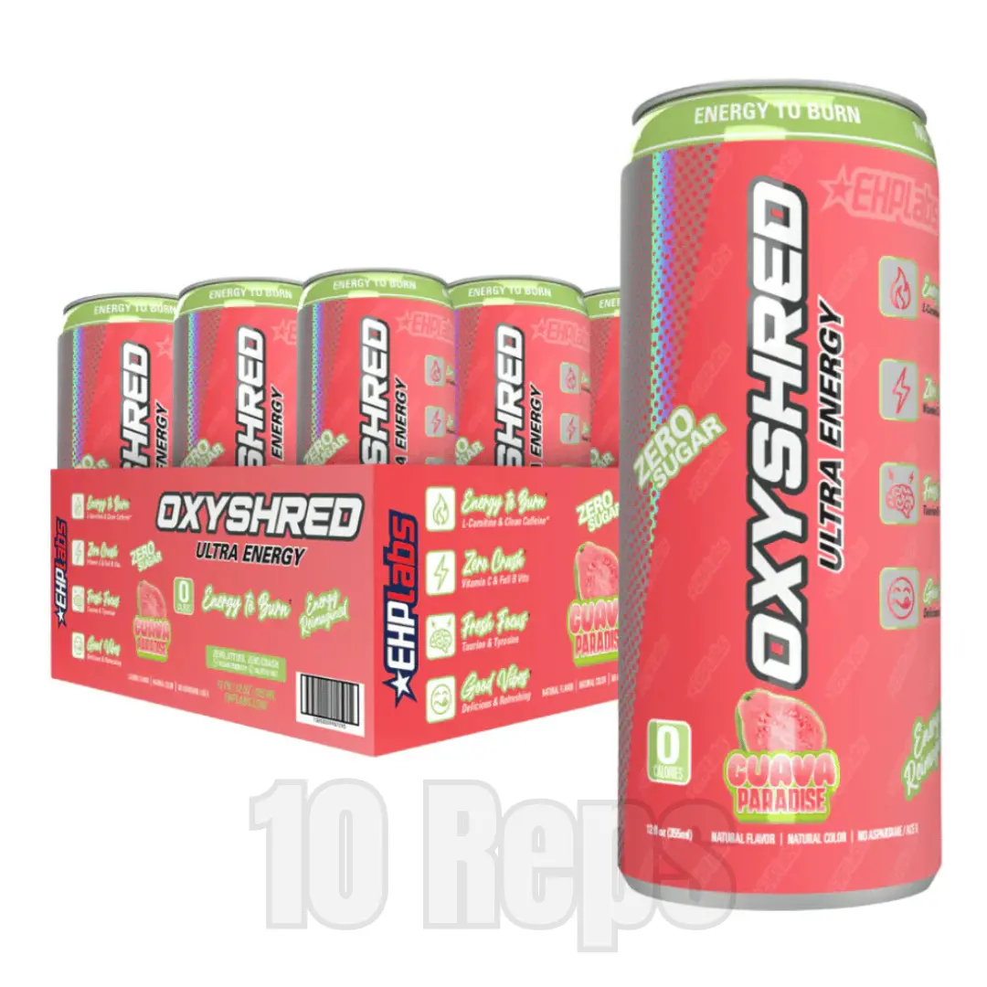 EHP Labs OxyShred Ultra Energy Drink RTD 12 x 355ml