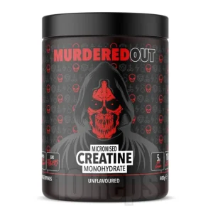Murdered Out Micronised Creatine Monohydrate 400g