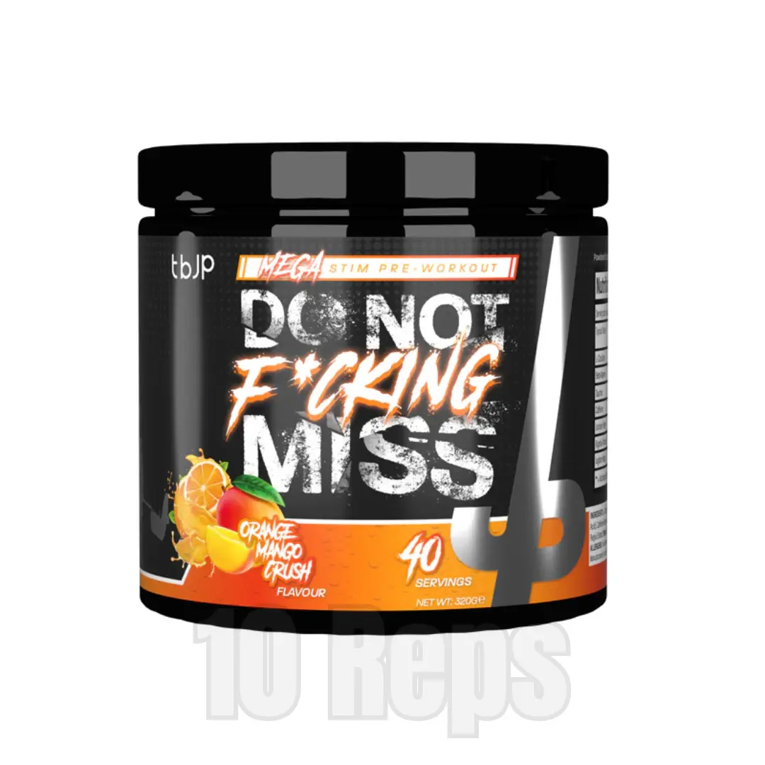 Trained By JP DNFM Pre-Workout 320g - Image 3
