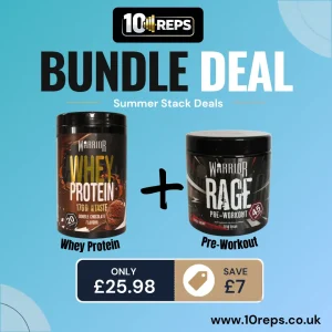 Warrior Summer Stack Bundle: Chocolate Whey + Charged Cherry Pre-Workout