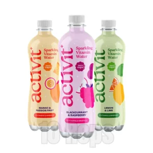 Activit Sparkling Vitamin Water 12 x 500ml