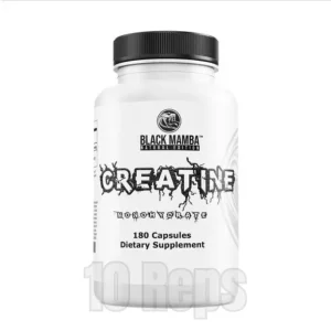 Black Mamba Creatine Monohydrate Capsules 180 Capsules