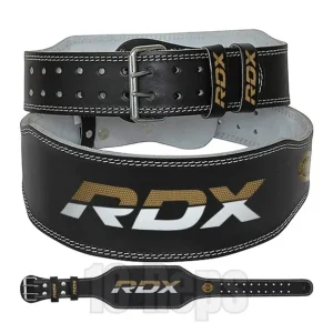 RDX 4" Leather Weight Lifting Belt