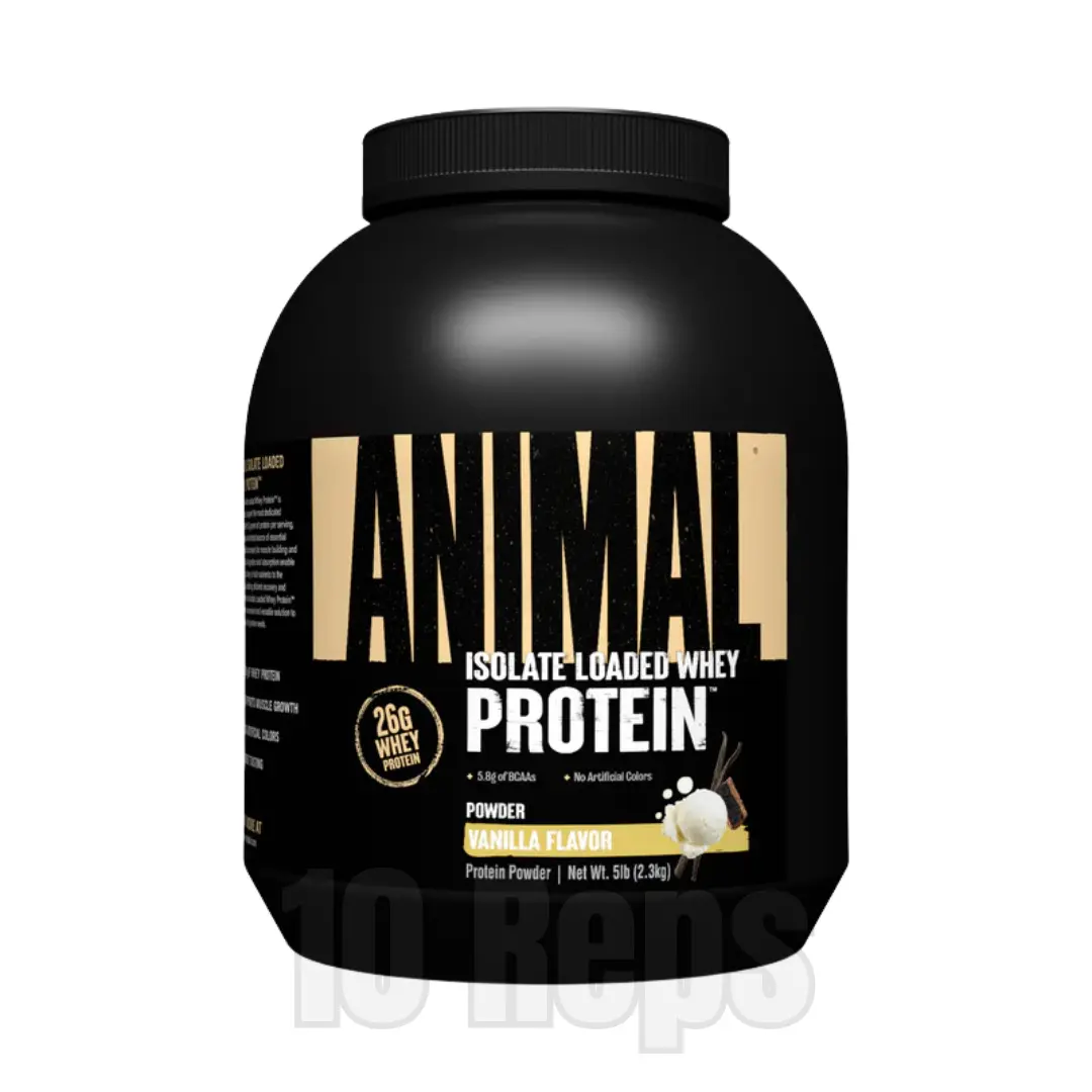 Animal Isolate Loaded Whey Protein 2.3kg - Image 5