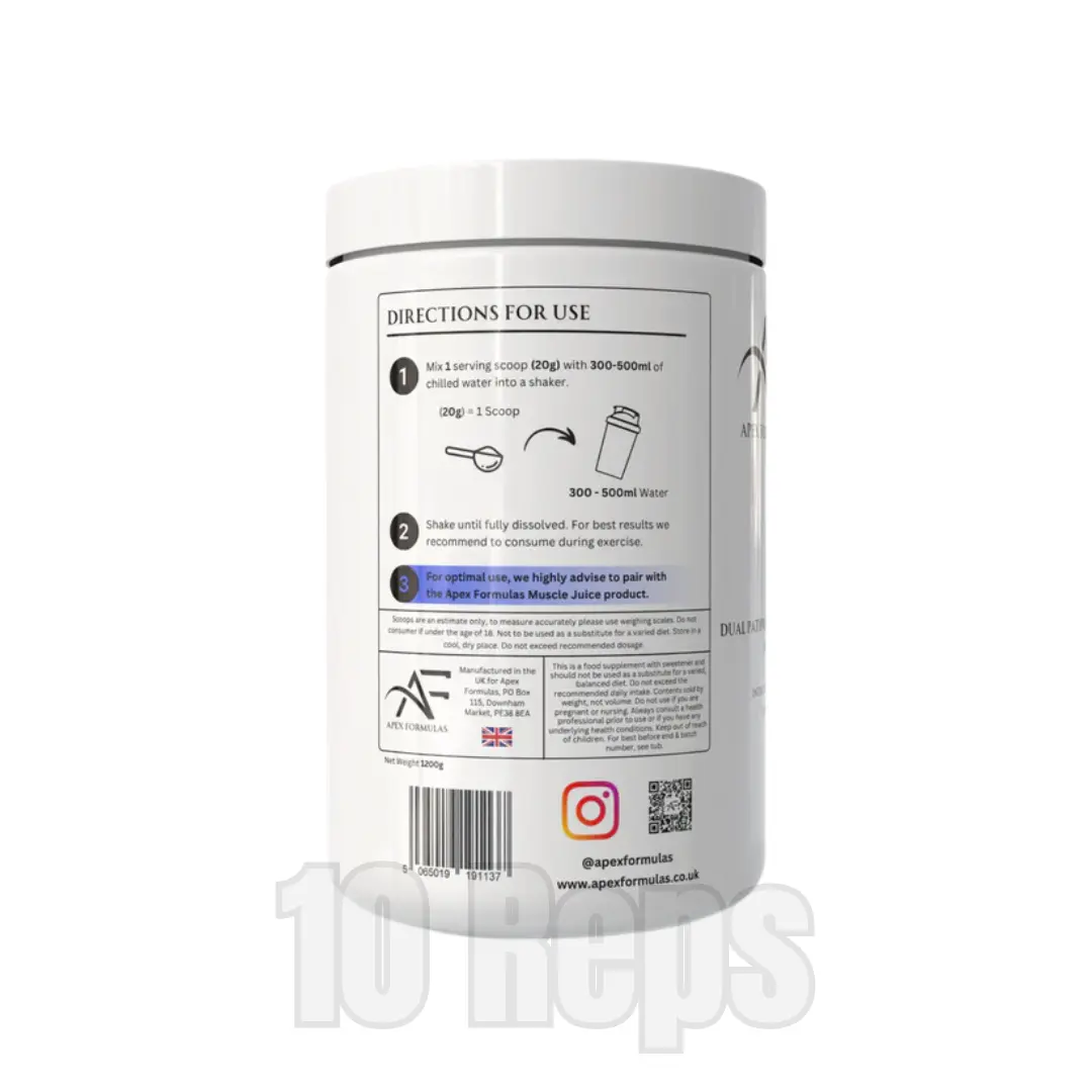 Apex Formulas Intra Carbs 1200g - Image 2