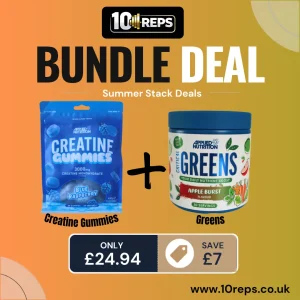 Applied Nutrition Creatine Gummies + Critical Greens Bundle