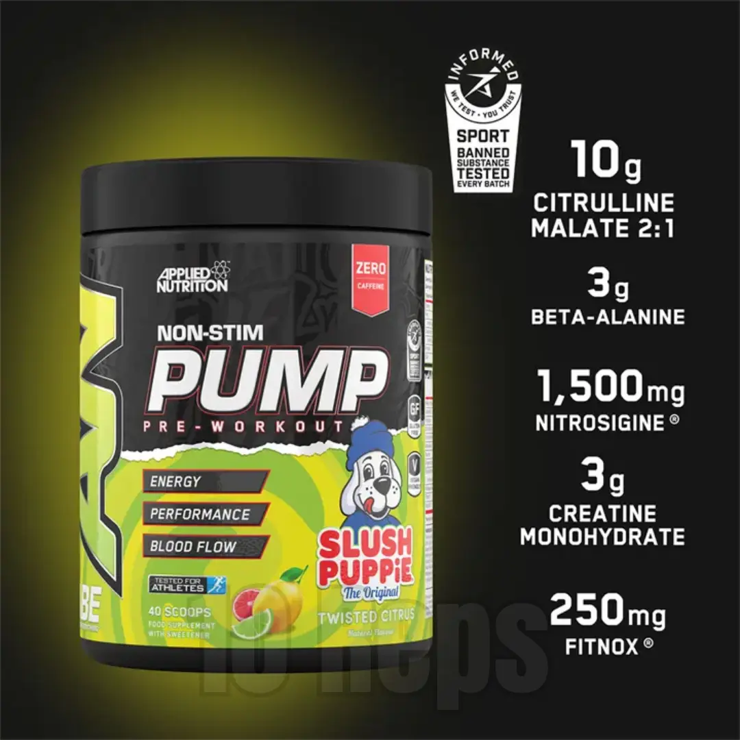 Applied Nutrition ABE PUMP Zero-Stim Pre-Workout 500g - Image 2