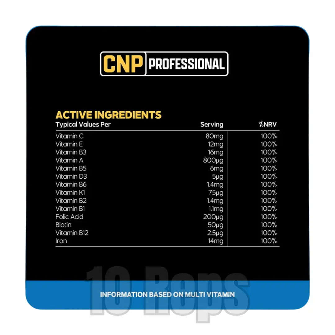 CNP Professional Multivitamin 30 Capsules - Image 2