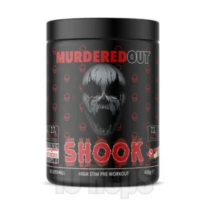 Murdered Out SHOOK High Stim Pre-Workout 450g