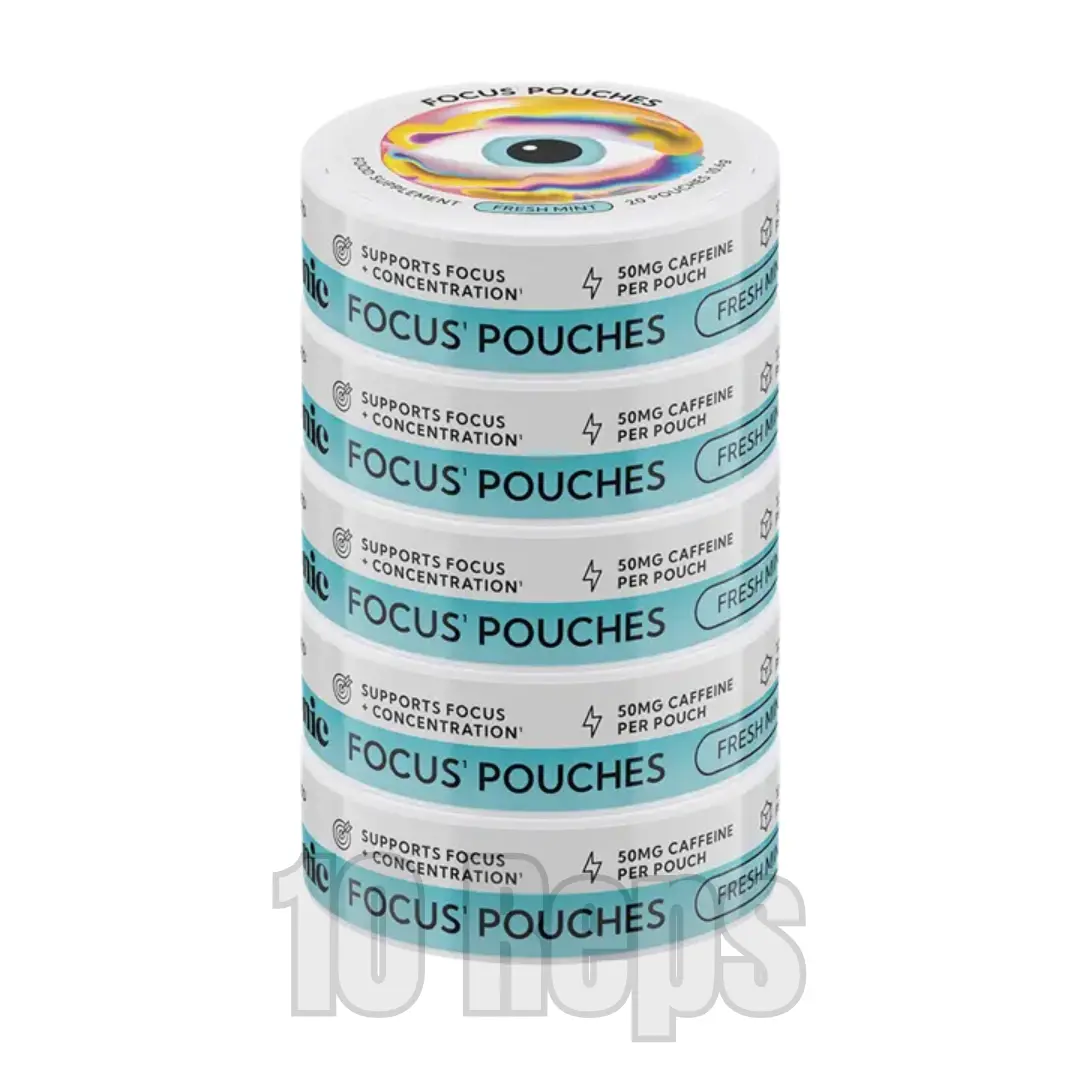 Neutonic Focus Pouches Fresh Mint – 5 x 20 Pouches - Image 3
