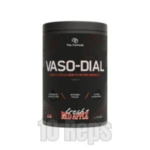 The Formula VASO-DIAL Non-Stim Pre-Workout 630g