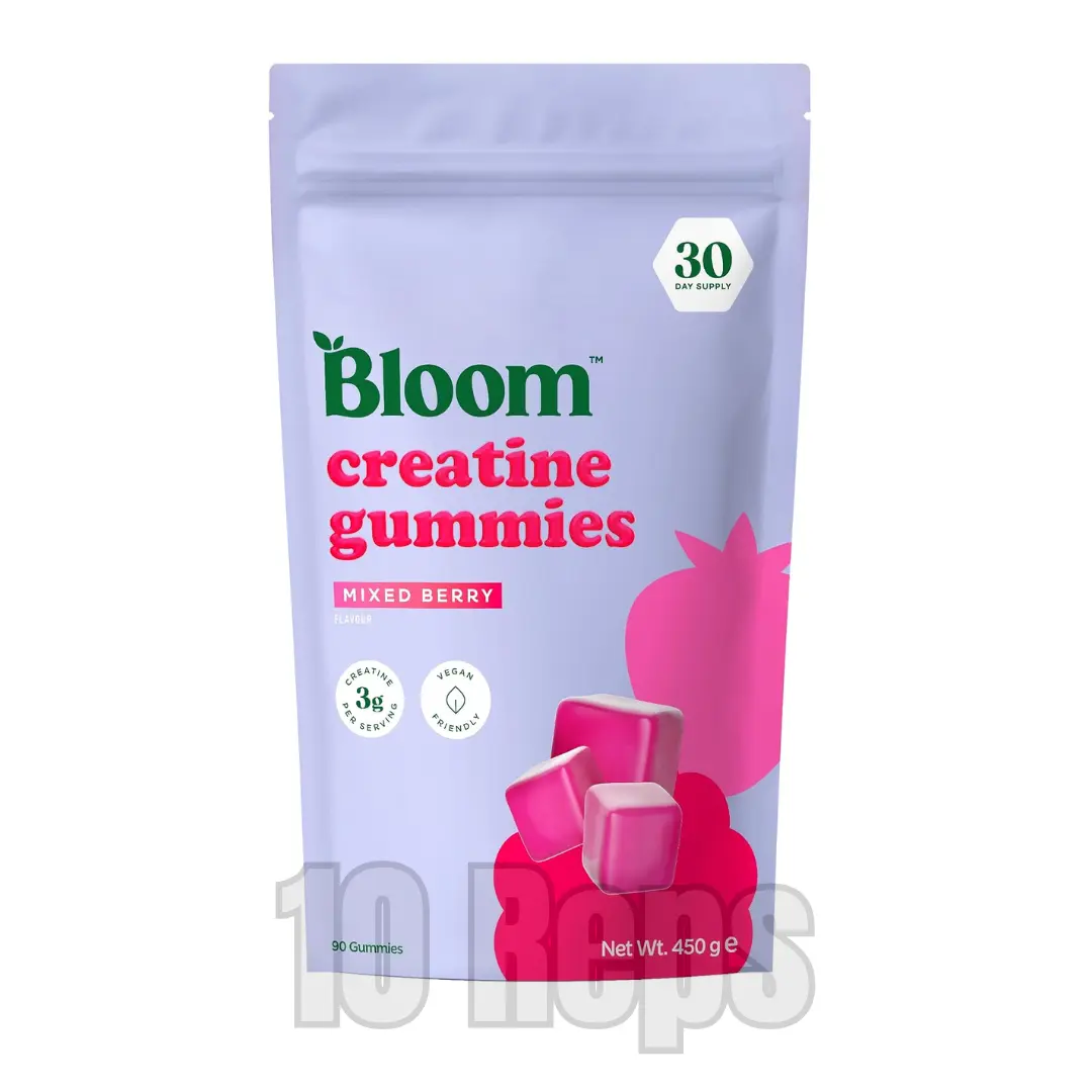 Bloom Creatine Gummies 90 Gummies – 3g Creatine Per Serving - Image 2