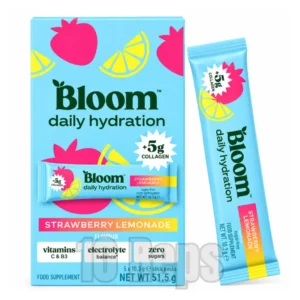 Bloom Daily Hydration Electrolytes & Collagen Sticks 5 x 10.3g